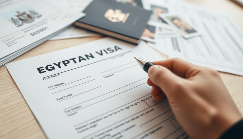 استخراج فيزا مصريه